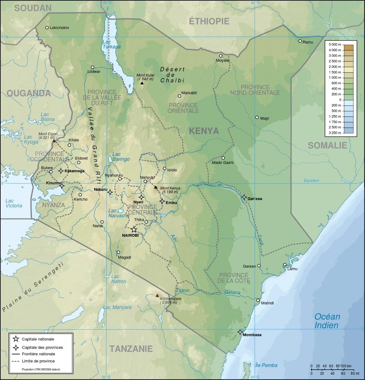 Kenya sekou kat jeyografik