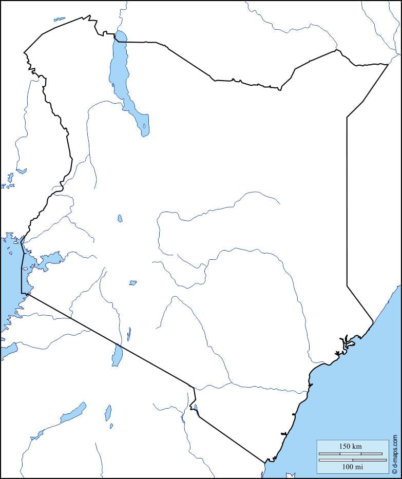 kat jeyografik nan vid kat jeyografik nan Kenya