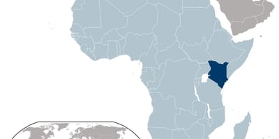 Kenya kat jeyografik kote