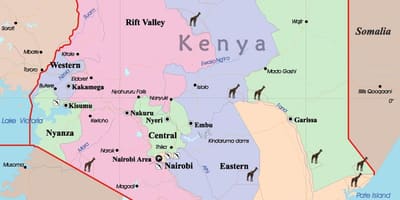 Kat jeyografik nan Kenya lang