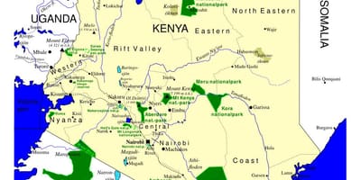 Kat jeyografik nan Kenya zwazo